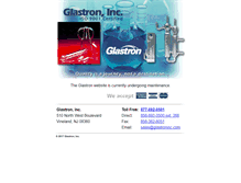 Tablet Screenshot of glastroninc.com
